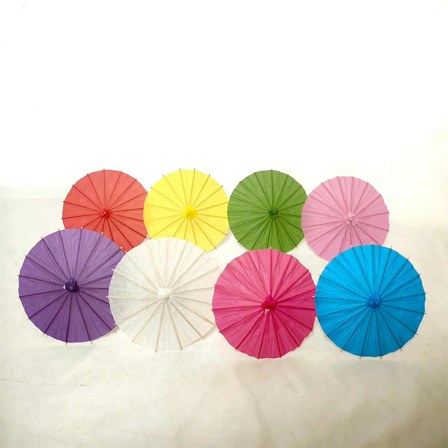 10pcs 30cm Diameter Blank Umbrellas | DIY Hand-Painted Oil Paper Umbrellas | Party Games & Spring Festival Supplies