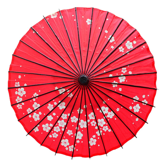 1pcsDiameter 82cm Japanese long handle oil paper umbrella studio wedding photography props ceiling decoration COS not rainproof