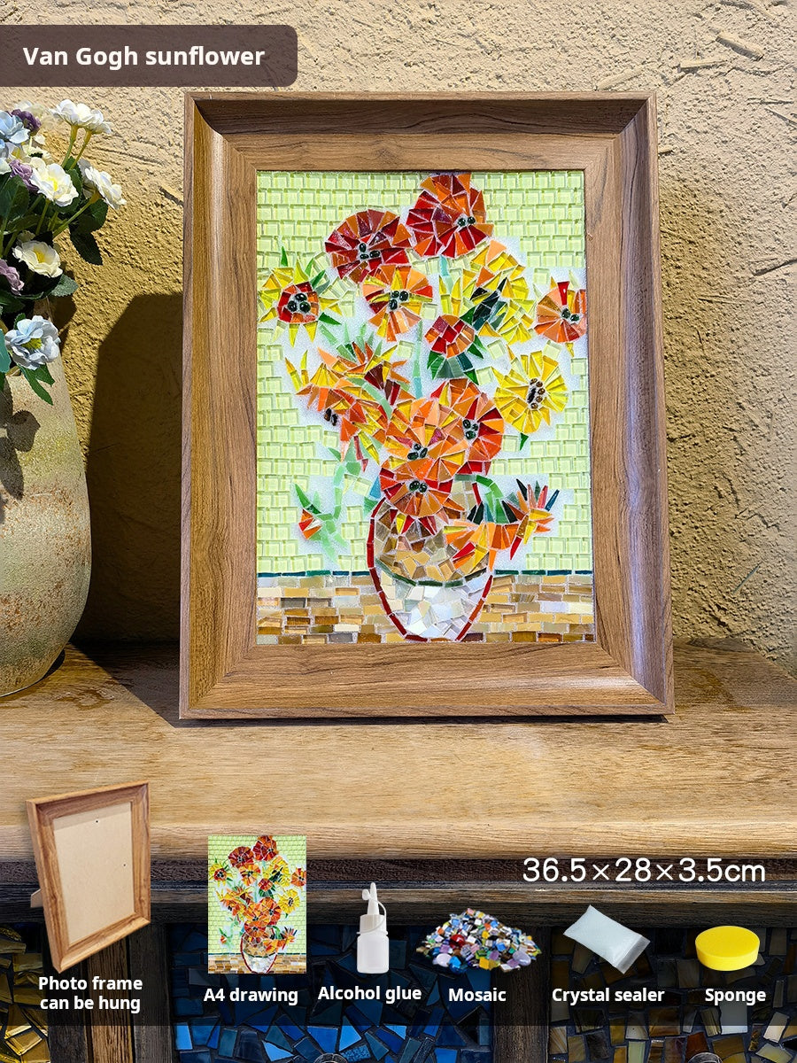 Handmade diy mosaic decorative painting paste material kit